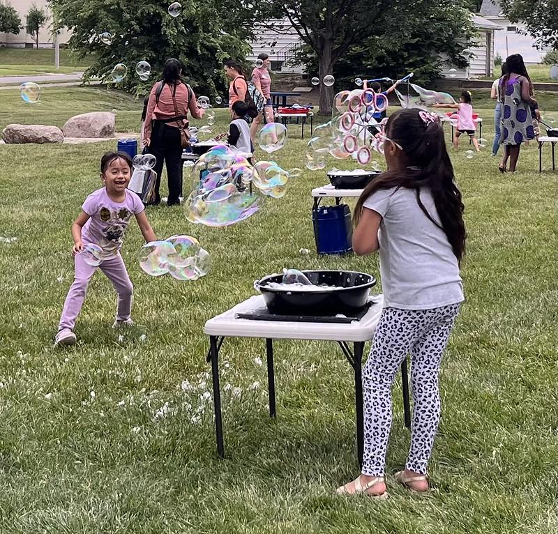 Giant Bubble Fun
